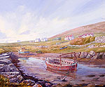 “The Old Harbour”, by Ivor MacKay