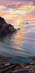 “Dalbeag Sunset, Atlantic Peace”, by Ivor MacKay