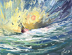 “Passing Through the Storm”, by Ivor MacKay